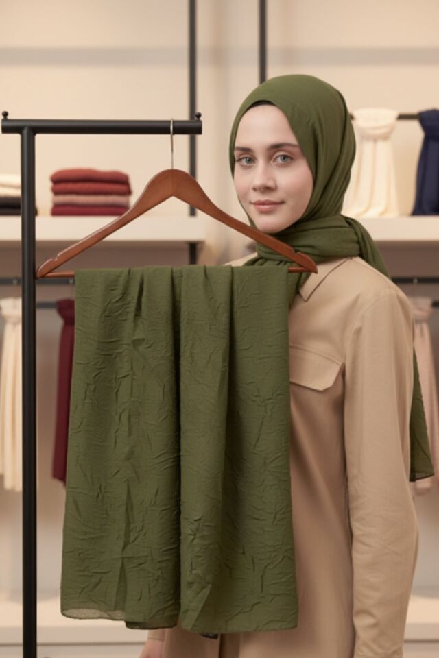 BAMBU KRAŞ ŞAL - Haki