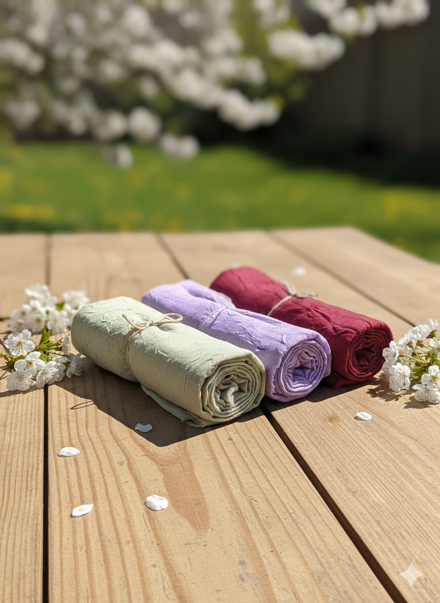 BAMBU KRAŞ ŞAL - 3'lü Set