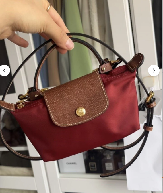 Xs Pounch Kese Kadın el ve omuz çantası Lacivert Bordo