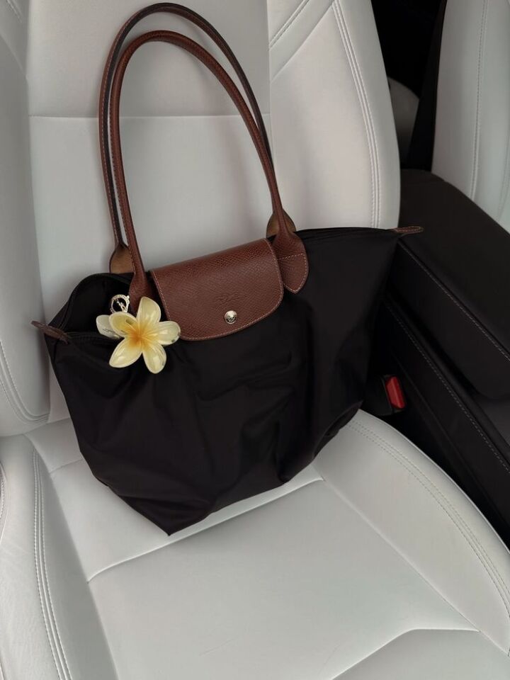 Le Pliage Longchamp El ve Omuz Çantası - Siyah